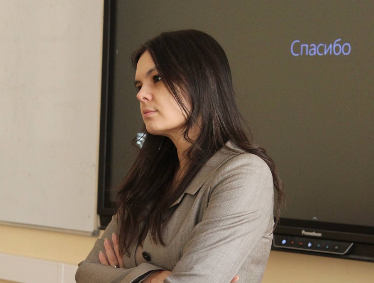 Елена Пучкова на воркшопе в МАРХИ