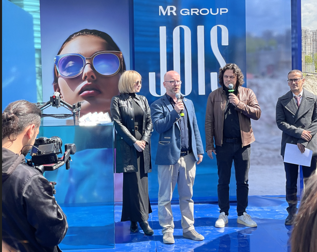 Первый куб бетона Jois